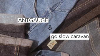 【Antgauge ＆ go slow caravan】新作デニムパンツでカジュアルコーデ！◎